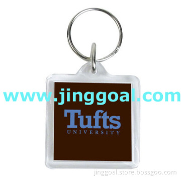 Plastic Photo Frame Key Chain